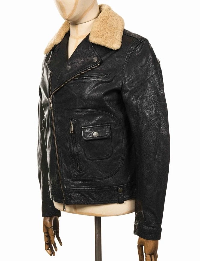 Deus Ex Machina Nail Leather Jacket - Black 6 Deus Ex Machina Nail Leather Jacket - Black - Image 4