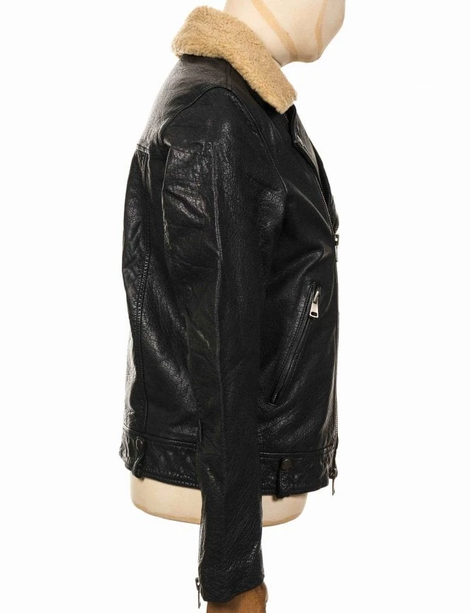 Deus Ex Machina Nail Leather Jacket - Black 7 Deus Ex Machina Nail Leather Jacket - Black - Image 5