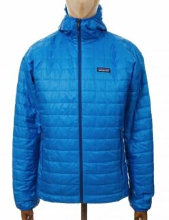 Patagonia Nano Puff Hooded Jacket - Andes Blue