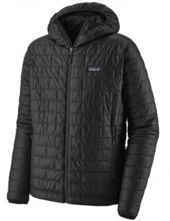 Patagonia Nano Puff Hooded Jacket - Black