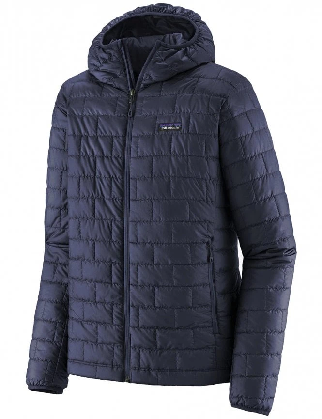 Patagonia Nano Puff Hooded Jacket - Classic Navy 3 Patagonia Nano Puff Hooded Jacket - Classic Navy
