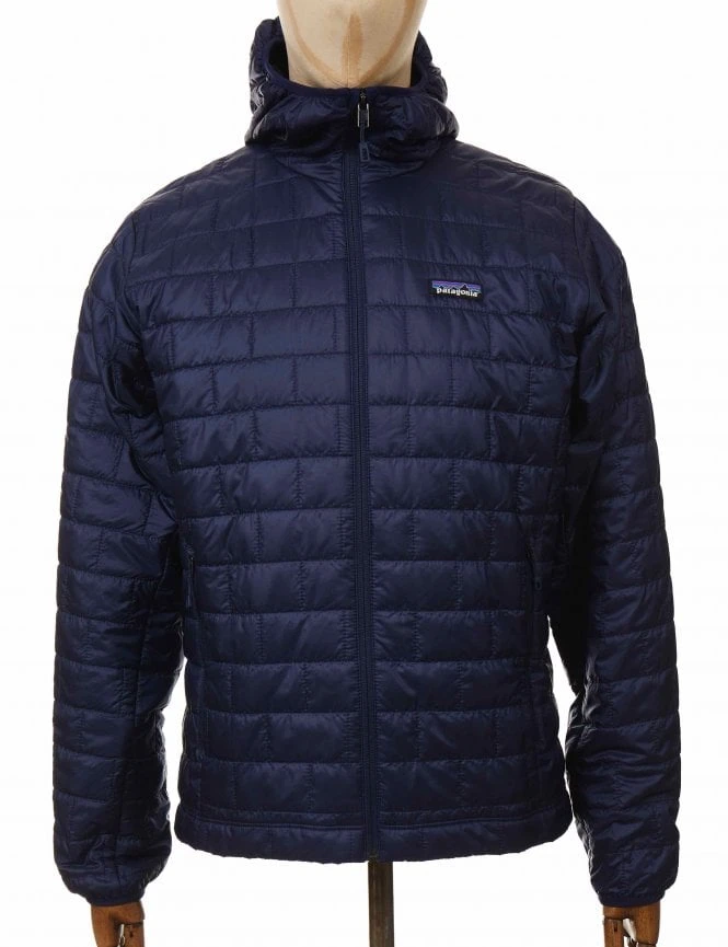 Patagonia Nano Puff Hooded Jacket - Classic Navy 4 Patagonia Nano Puff Hooded Jacket - Classic Navy - Image 2