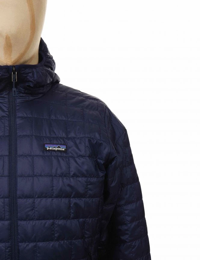 Patagonia Nano Puff Hooded Jacket - Classic Navy 6 Patagonia Nano Puff Hooded Jacket - Classic Navy - Image 4