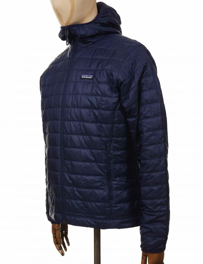 Patagonia Nano Puff Hooded Jacket - Classic Navy 7 Patagonia Nano Puff Hooded Jacket - Classic Navy - Image 5