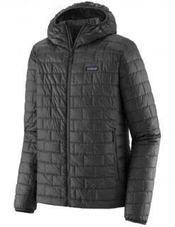 Patagonia Nano Puff Hooded Jacket - Forge Grey