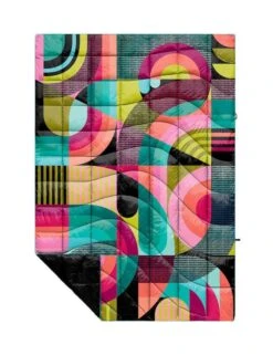 Rumpl NanoLoft Puffy Blanket - Chromatic Voyage