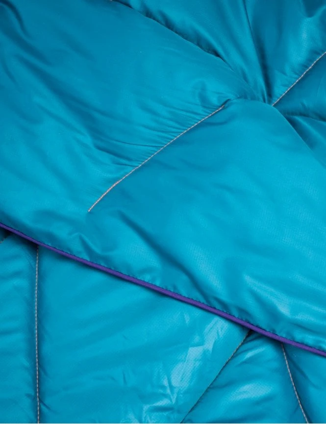 Rumpl Nanoloft Puffy Blanket - Harbour Blue 5 Rumpl Nanoloft Puffy Blanket - Harbour Blue - Image 3