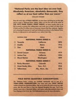 National Parks Notebooks - Series B 15 National Parks Notebooks - Series B -Fatbuddha Store national parks notebooks series b p25883 115680 medium