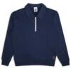 Deus Ex Machina Naval Zip Neck Sweat - Navy -Fatbuddha Store naval zip neck sweat navy p33122 113449 medium