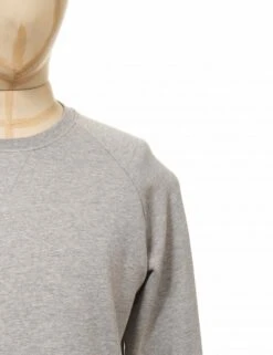 Nias Organic Crew Sweat - Ash Grey -Fatbuddha Store nias organic crew sweat ash grey p29600 101990 medium