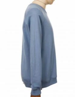 Nias Organic Crew Sweat - Faded Denim -Fatbuddha Store nias organic crew sweat faded denim p29603 101997 medium