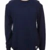 Nias Organic Crew Sweat - Navy 2 Nias Organic Crew Sweat - Navy -Fatbuddha Store nias organic crew sweat navy p29604 101983 medium