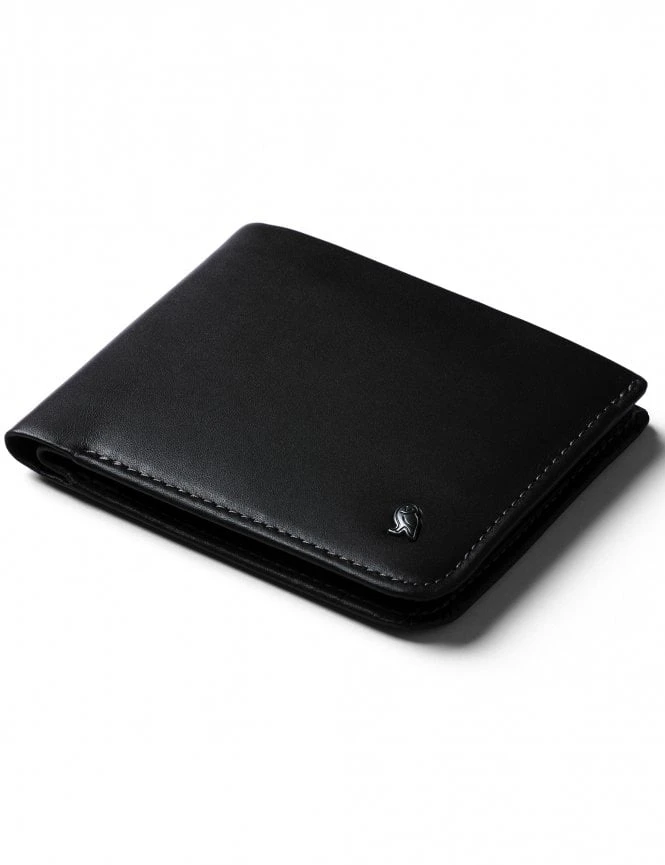 Bellroy Note Sleeve RFID Leather Wallet - Black Slim Bifold 3 Bellroy Note Sleeve RFID Leather Wallet - Black Slim Bifold