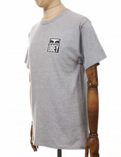 Obey Clothing Obey Eyes Icon 2 Tee - Grey Heather -Fatbuddha Store obey eyes icon 2 tee grey heather p28837 99085 medium