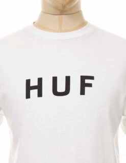 HUF OG Logo Tee - White -Fatbuddha Store og logo tee white p29318 100660 medium