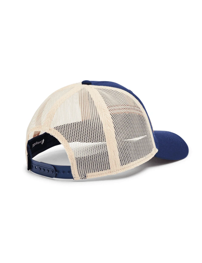 Cotopaxi On The Horizon Trucker Hat Maritime - Blue Landscape Patch Mesh Back Snapback 4 Cotopaxi On The Horizon Trucker Hat Maritime - Blue Landscape Patch Mesh Back Snapback - Image 2