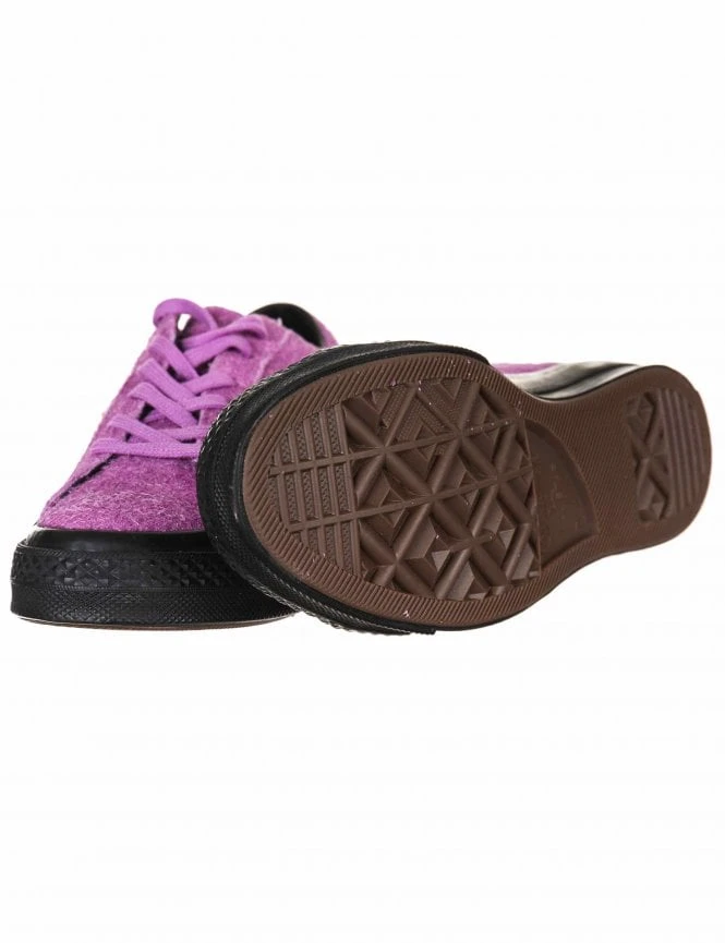 Converse One Star Ox Trainers - Fuchsia Glow 6 Converse One Star Ox Trainers - Fuchsia Glow - Image 4