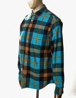 Obey Clothing Orchard Shirt - Aqua Multi -Fatbuddha Store orchard shirt aqua multi p30462 103853 medium