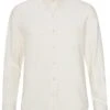 Colorful Standard Organic Button Down Shirt - Ivory White -Fatbuddha Store organic button down shirt ivory white p29035 117841 medium