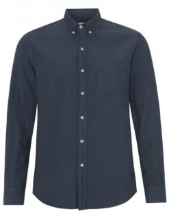 Colorful Standard Organic Button Down Shirt - Petrol Blue