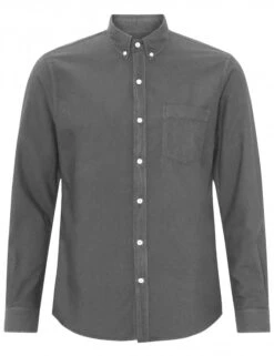 Colorful Standard Organic Button Down Shirt - Storm Grey