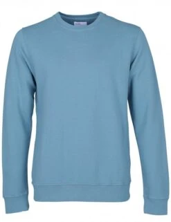 Colorful Standard Organic Cotton Crew Sweat - Stone Blue