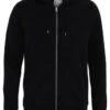Colorful Standard Organic Cotton Hooded Jacket - Deep Black 1 Colorful Standard Organic Cotton Hooded Jacket - Deep Black -Fatbuddha Store organic cotton hooded jacket deep black p18567 117845 medium