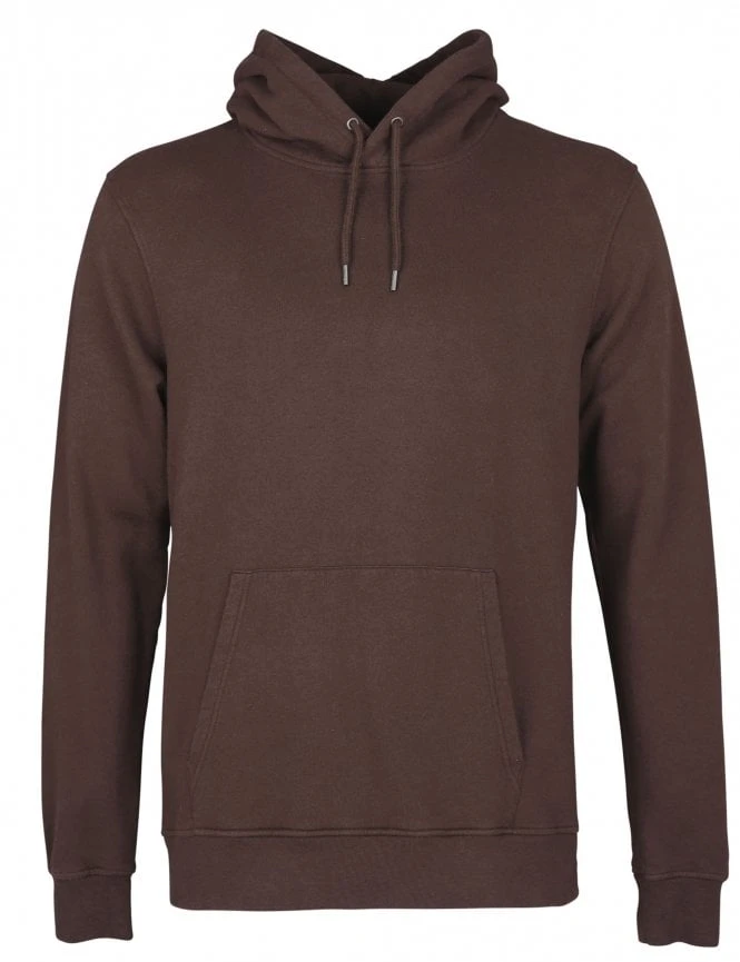 Colorful Standard Organic Cotton Hooded Sweat - Coffee Brown 2 Colorful Standard Organic Cotton Hooded Sweat - Coffee Brown