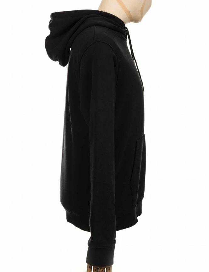 Colorful Standard Organic Cotton Hooded Sweat - Deep Black 7 Colorful Standard Organic Cotton Hooded Sweat - Deep Black - Image 5