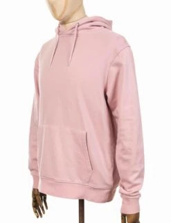 Colorful Standard Organic Cotton Hooded Sweat - Faded Pink -Fatbuddha Store organic cotton hooded sweat faded pink p18515 72360 medium