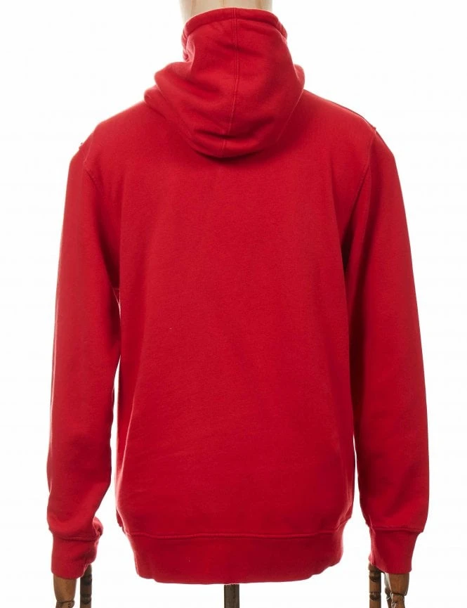 Colorful Standard Organic Cotton Hooded Sweat - Scarlet Red 4 Colorful Standard Organic Cotton Hooded Sweat - Scarlet Red - Image 2