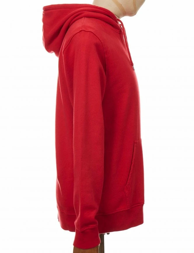 Colorful Standard Organic Cotton Hooded Sweat - Scarlet Red 7 Colorful Standard Organic Cotton Hooded Sweat - Scarlet Red - Image 5