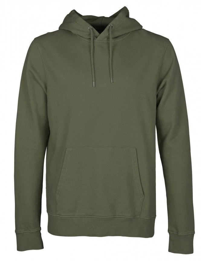 Colorful Standard Organic Cotton Hooded Sweat - Seaweed Green 3 Colorful Standard Organic Cotton Hooded Sweat - Seaweed Green