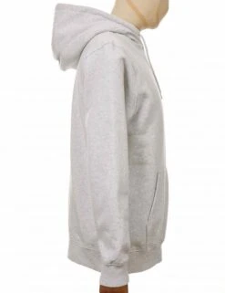 Colorful Standard Organic Cotton Hooded Sweat - Snow Melange -Fatbuddha Store organic cotton hooded sweat snow melange p29029 100251 medium