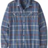 Patagonia Organic Cotton Midweight Fjord Flannel Shirt - Brisk: Dolomite Blue -Fatbuddha Store organic cotton midweight fjord flannel shirt brisk dolomite blue p30965 106592 medium