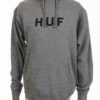 HUF Original Logo Hooded Sweat - Heather Grey 2 HUF Original Logo Hooded Sweat - Heather Grey -Fatbuddha Store original logo hooded sweat heather grey p16726 66744 medium