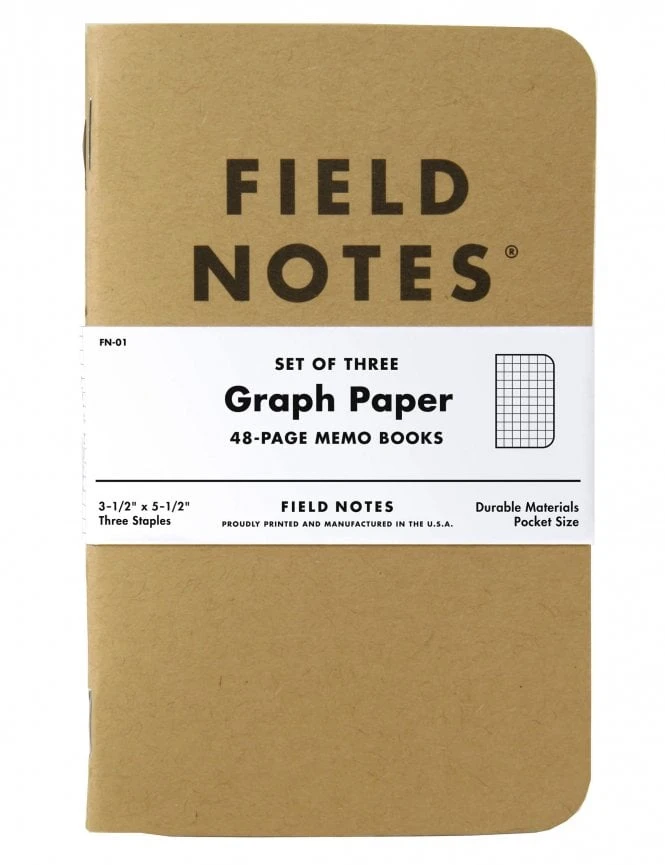 Original Memo Books - Graph Paper 3 Original Memo Books - Graph Paper