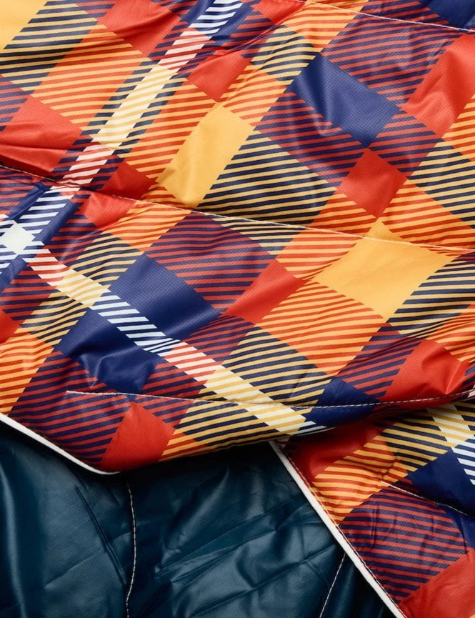 Rumpl Original Puffy Blanket - Autumn Plaid 6 Rumpl Original Puffy Blanket - Autumn Plaid - Image 4