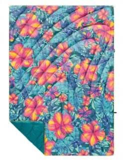 Rumpl Original Puffy Blanket - Blue Hawaii