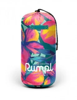 Rumpl Original Puffy Blanket in Blue Hawaii - Tropical Floral Recycled Outdoor Camping Blanket -Fatbuddha Store original puffy blanket blue hawaii p33934 114218 medium