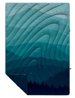 Rumpl Original Puffy Blanket - Blue Ridge Fade