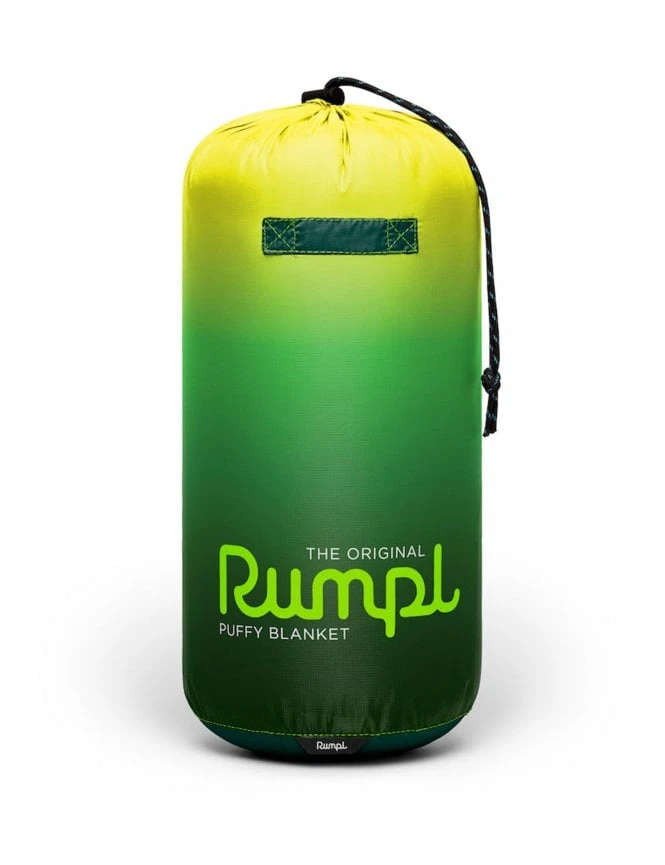 Rumpl Original Puffy Blanket - Forest Fade Gradient Recycled Camping Blanket 4 Rumpl Original Puffy Blanket - Forest Fade Gradient Recycled Camping Blanket - Image 2