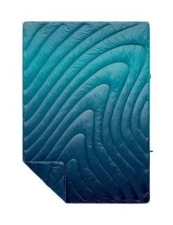 Rumpl Original Puffy Blanket - Ocean Fade