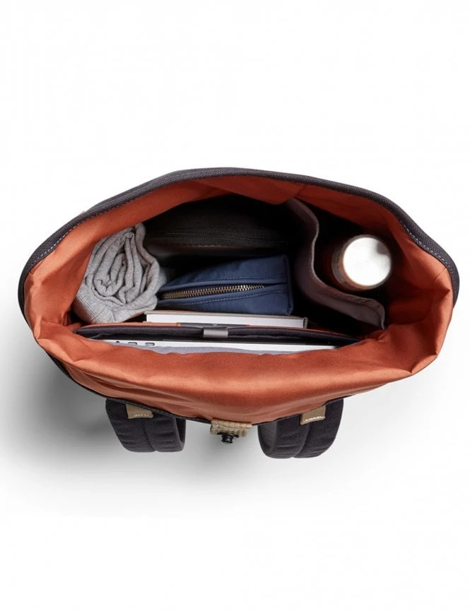 Bellroy Oslo 16L Backpack Slate Grey - Fold-Over Water-Resistant Laptop Daypack 5 Bellroy Oslo 16L Backpack Slate Grey - Fold-Over Water-Resistant Laptop Daypack - Image 3