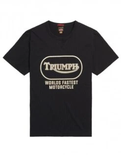 Oval Tee - Black/Bone