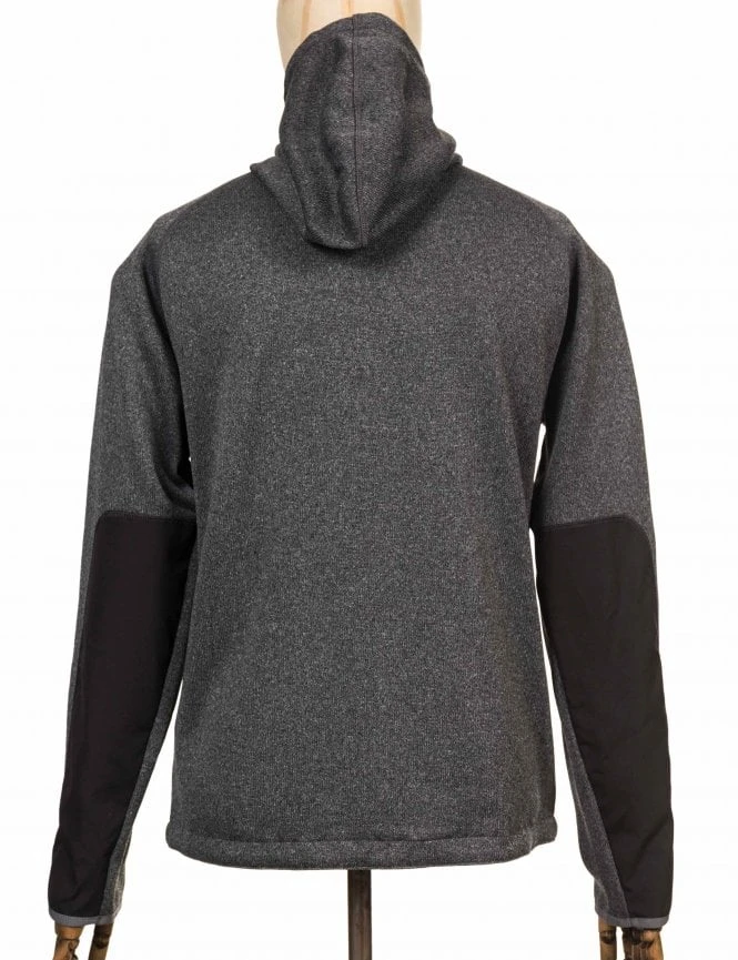 Fjallraven Ovik Fleece Hooded Jacket - Dark Grey 6 Fjallraven Ovik Fleece Hooded Jacket - Dark Grey - Image 4