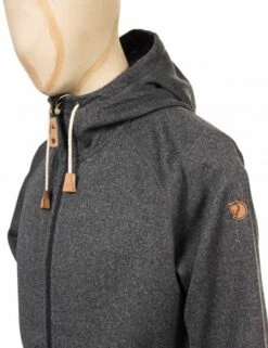 Fjallraven Ovik Fleece Hooded Jacket - Dark Grey 10 Fjallraven Ovik Fleece Hooded Jacket - Dark Grey -Fatbuddha Store ovik fleece hooded jacket dark grey p22028 79565 medium