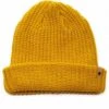 Fjallraven Ovik Melange Beanie Hat - Mustard Yellow Marbled Rib-Knit Winter Cap -Fatbuddha Store ovik melange beanie hat mustard yellow p27169 96867 medium