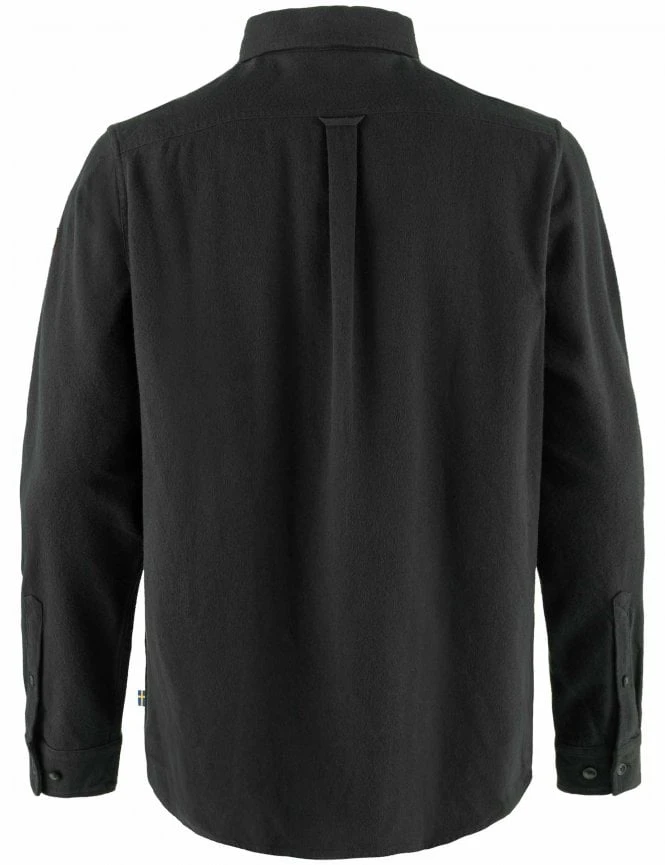 Fjallraven Ovik Twill Shirt - Dark Grey 4 Fjallraven Ovik Twill Shirt - Dark Grey - Image 2