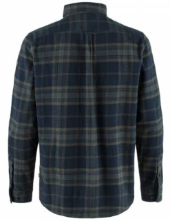 Fatbuddha Store -Fatbuddha Store ovik twill shirt dark navy basalt p36296 122706 medium